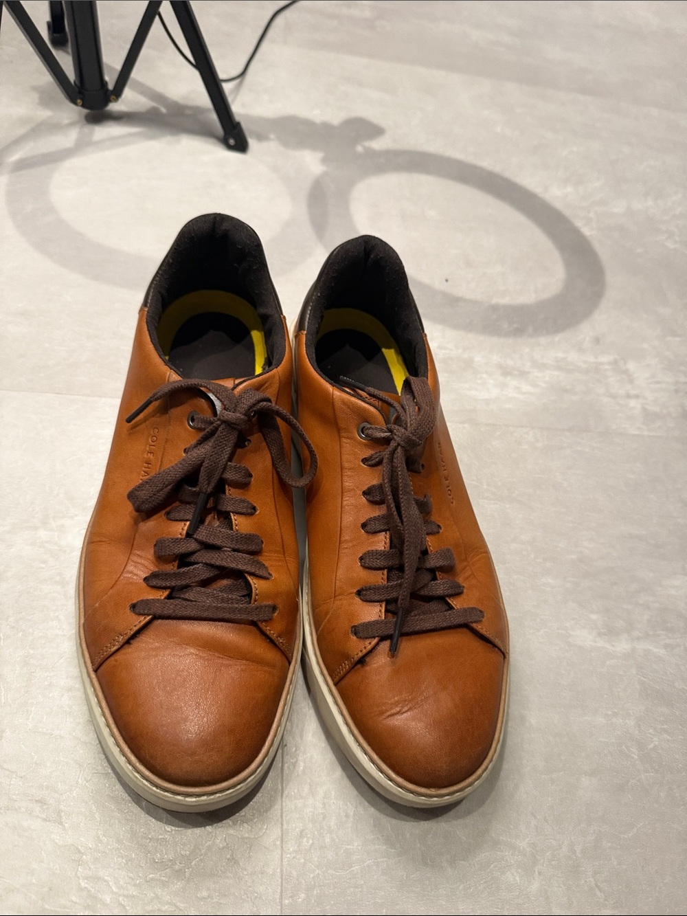 Men's Brown Leather Sneakers - Cole Haan